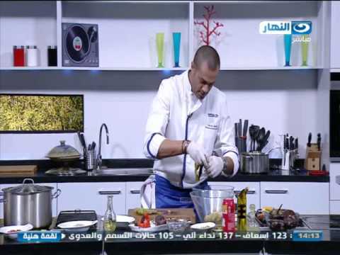 طريقة عمل ديك رومي مع الأرز بالخلطة