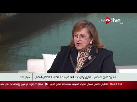 شاهد بسنت فهمي توضح أن قانون الاستثمار يحتاج لبعض التعديلات