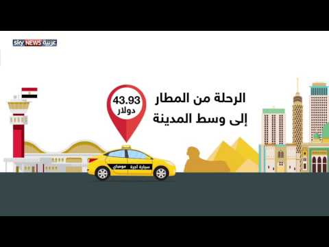 شاهد مصر الأرخص من حيث تعريفة سيارات الأجرة حول العالم