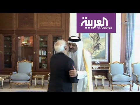 شاهد وزير الاقتصاد والتجارة القطري في إيران لزيادة حجم التطبيع