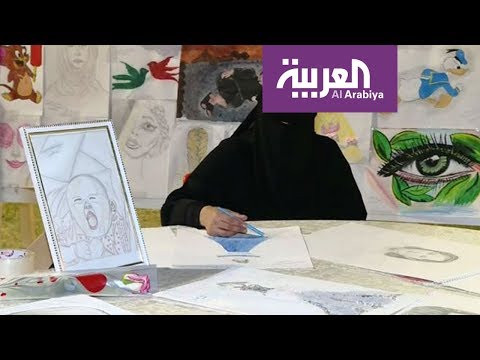 شاهد الصمت يكسب في فنون مهرجان الورد والفاكهة في تبوك