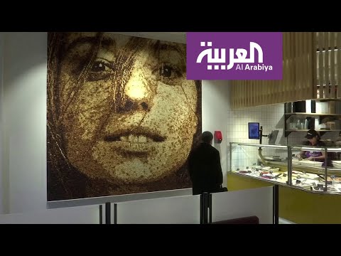 شاهد الفن بالخبز المحمّص مهارة نادرة أذهلت الكثيرين