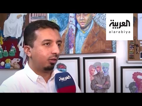 شاهد فنان سعودي يبتكر أسلوبًا جديدًا بالرسم بالدوائر