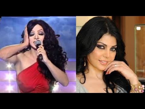 بالفيديو باسم فغالي يقلد الفنانة اللبنانية هيفاء وهبي على المسرح