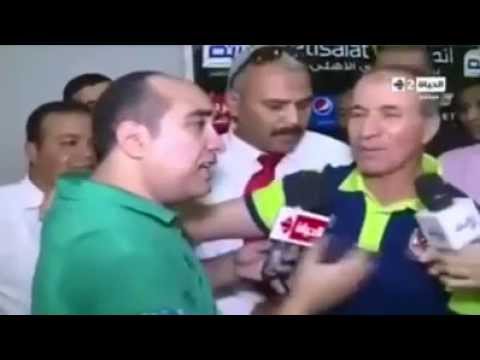 بالفيديو مراسل الحياة يعتدي بالضرب على زميله في صدى البلد