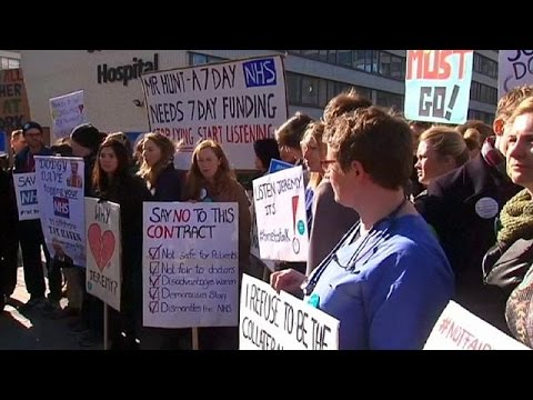 first allout doctors strike in the history of englands national health service