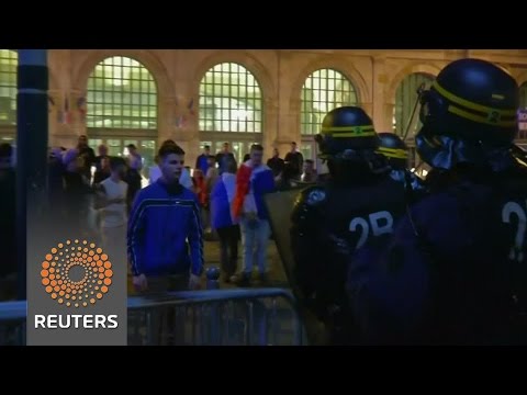 disperse england fans in lille