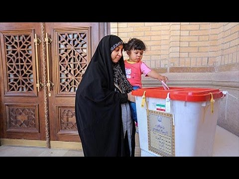 iran votes in second round of parliamentary elections