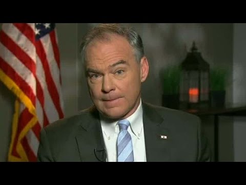 tim kaine talks tpp hyde amendment