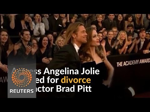 angelina jolie files for divorce from brad pitt