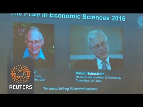 2 economists win nobel for insights on setting payrewards