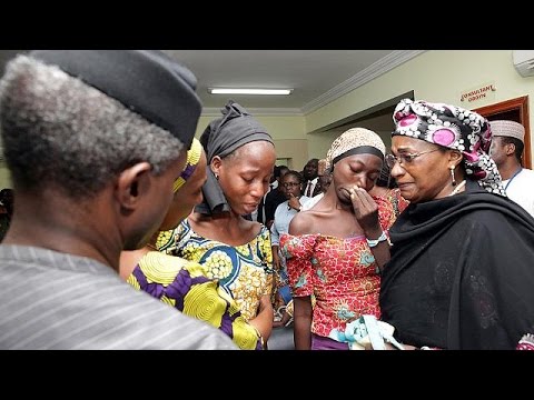 parents of chibok girls freed by boko haram appeal to nigerian government