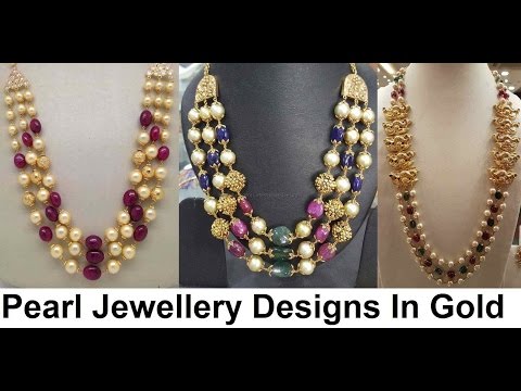 pearl jewellery designs