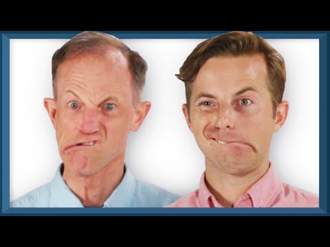 the try guys and their dads imitate each other