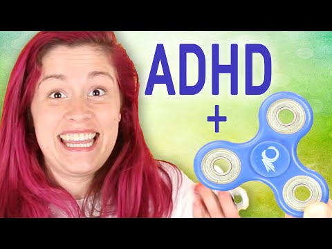 people with adhd try fidget spinners