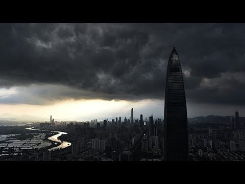 typhoon pakhar lands in taishan