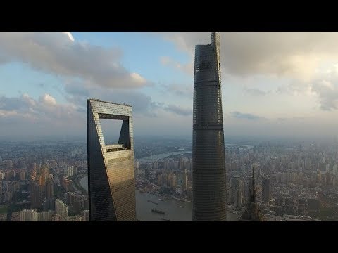 china’s tallest building opens sightseeing area