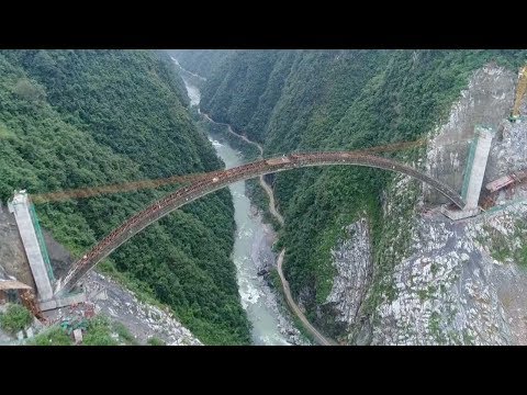 bridge with largest arch span in china