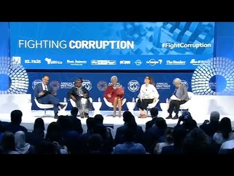 imf leaders discuss damage caused by corruption