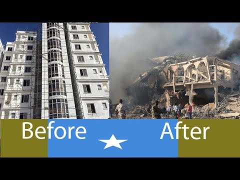 mogadishu safari hotelbefore and after