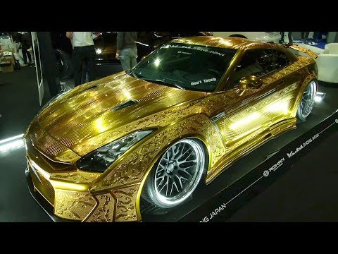 one million dollar goldengraved car dazzles