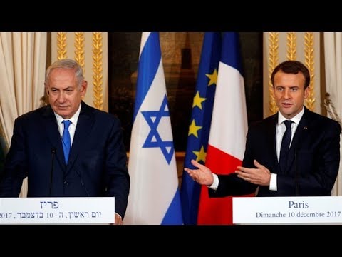 macron asks netanyahu to break peace