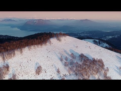 drone footage shows spectacular views