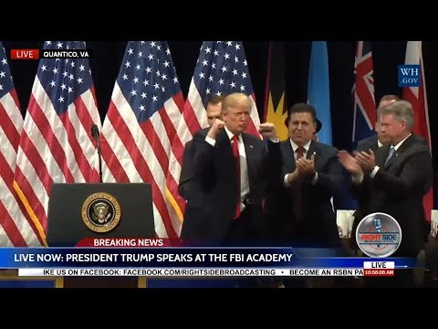 president donald trump explosive speech