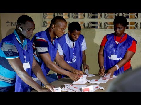 votecounting underway in liberia runoff race