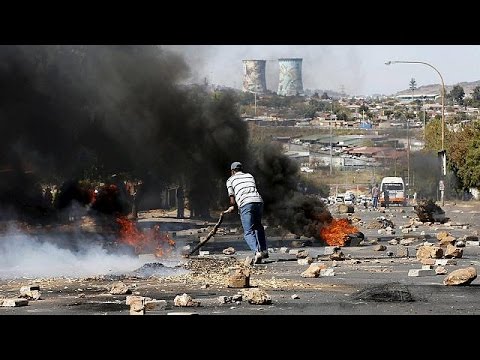 protesters in the johannesburg township of soweto