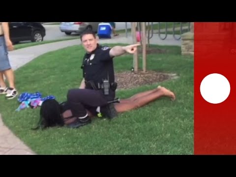 on your face cop throws 14yearold girl to ground texas