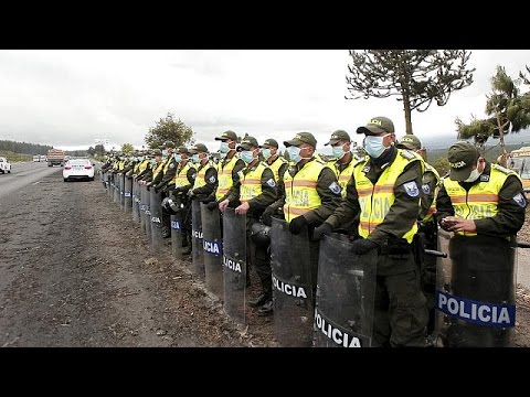 ecuador evacuation after increased activity around volcano