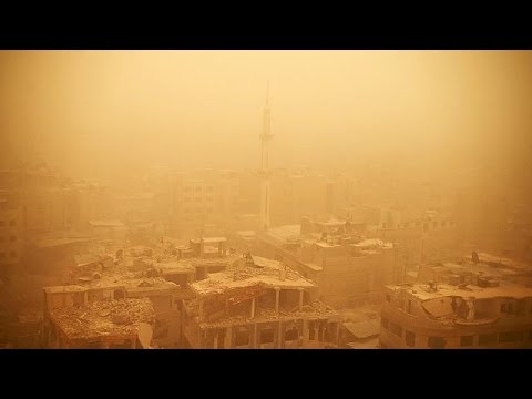 dust storm engulfs the middle east