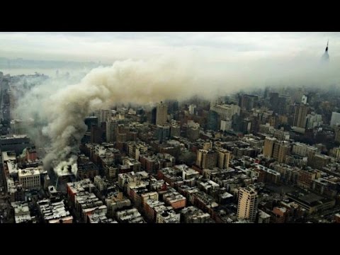 powerful images of new york building collapse