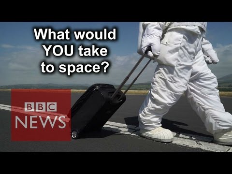 5 things in british astronauts space suitcase