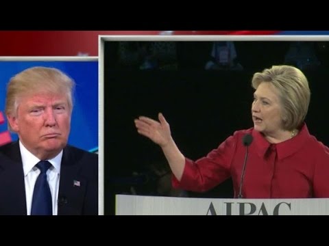 clinton hits trump for neutral stance