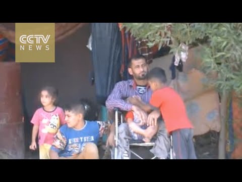 families in iraq forced to flee