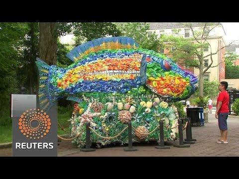 making art out of pollution