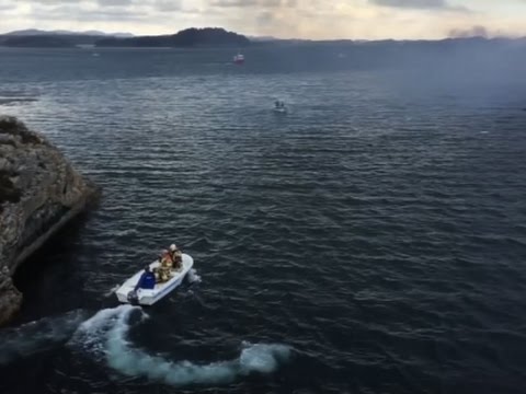 chopper crashes in norway 13 aboard