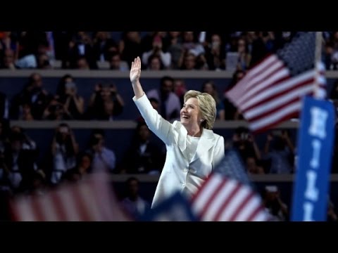 key moments in hillary clintons acceptance speech