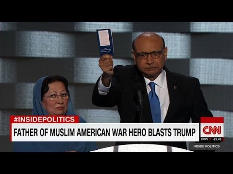 the father of a fallen soldier who took on trump