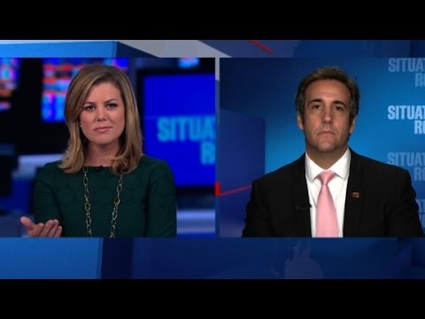 michael cohen denies trump campaign shakeup