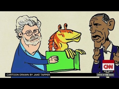 state of the cartoonion obamas birthday bash