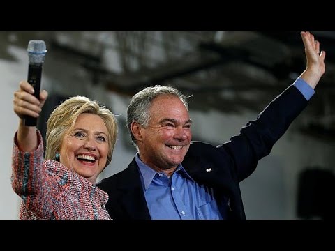 clinton picks tim kaine as running mate for white house race