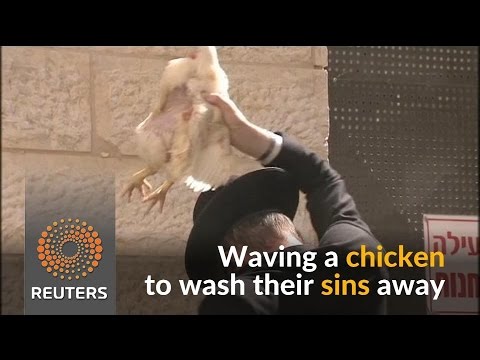 purging sins by waving chickens