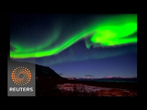 magnificent lights over sweden likely caused by rocket fuel