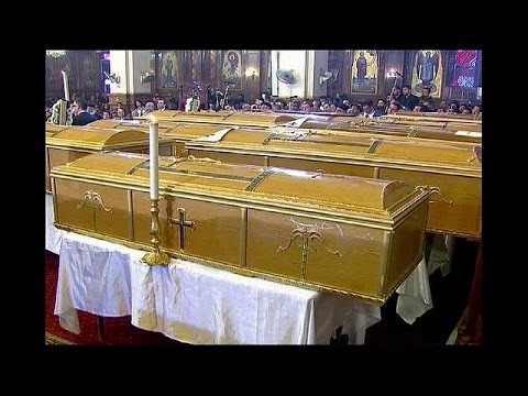 coptic cathedral blast victims are laid to rest