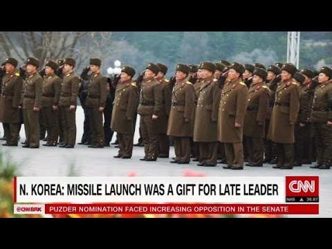 north koreans praise missile test