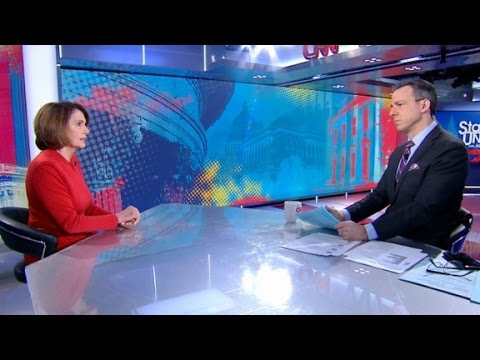 nancy pelosi with jake tapper