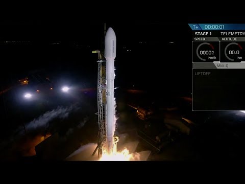 spacex launches top secret government satellite into space